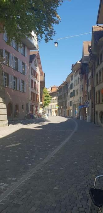 Haus De Philosophe Et Compositeur Rousseau Biel Buitenkant foto
